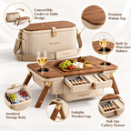 Convertible Picnic Cooler Table
