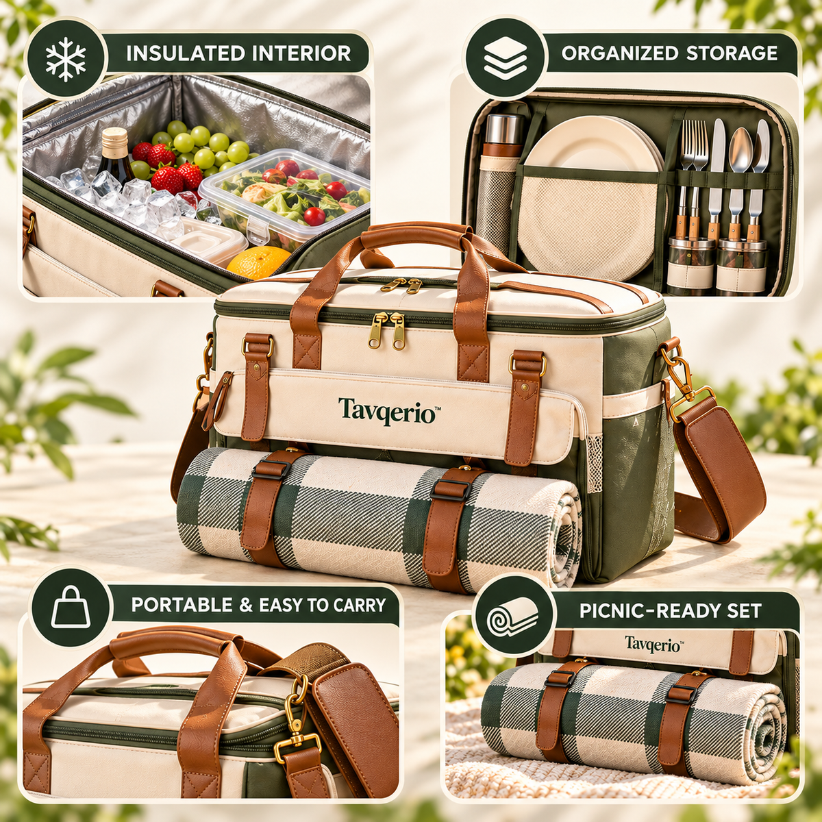 MeadowDock Modular Picnic Serving Station