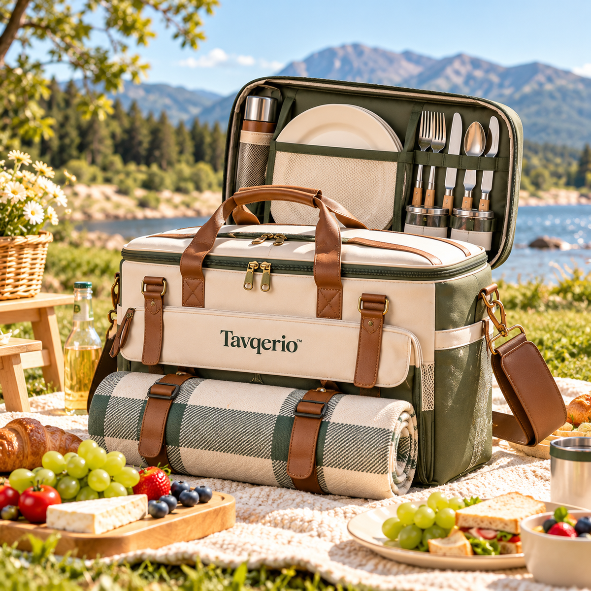 MeadowDock Modular Picnic Serving Station