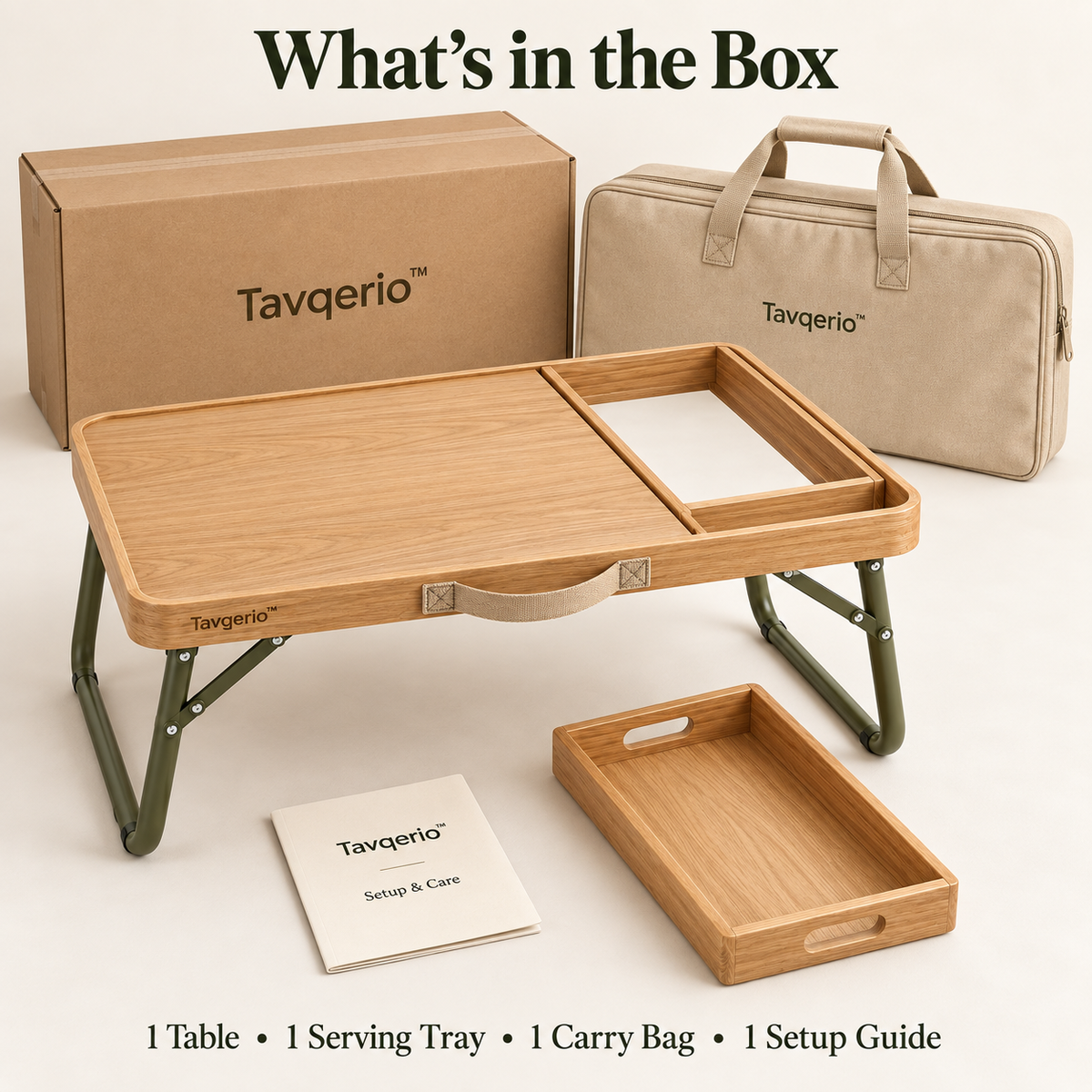 MeadowFold Tray-Top Picnic Table