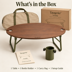 TwoSip Oval Wine Picnic Table