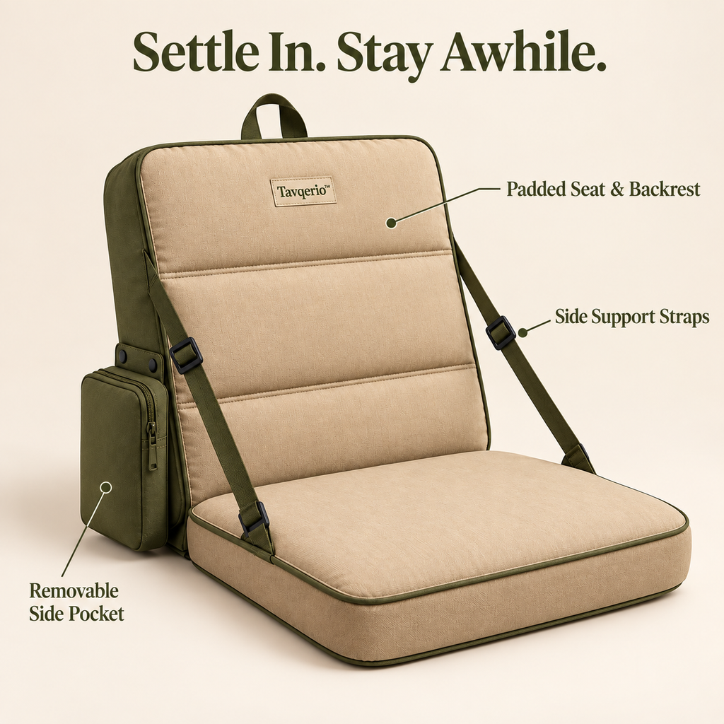 MeadowRest Folding Picnic Ground Chair