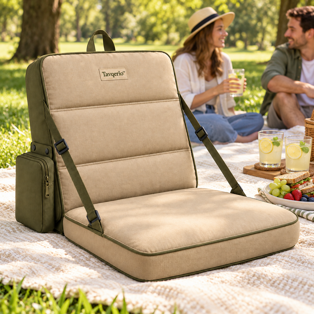 MeadowRest Folding Picnic Ground Chair