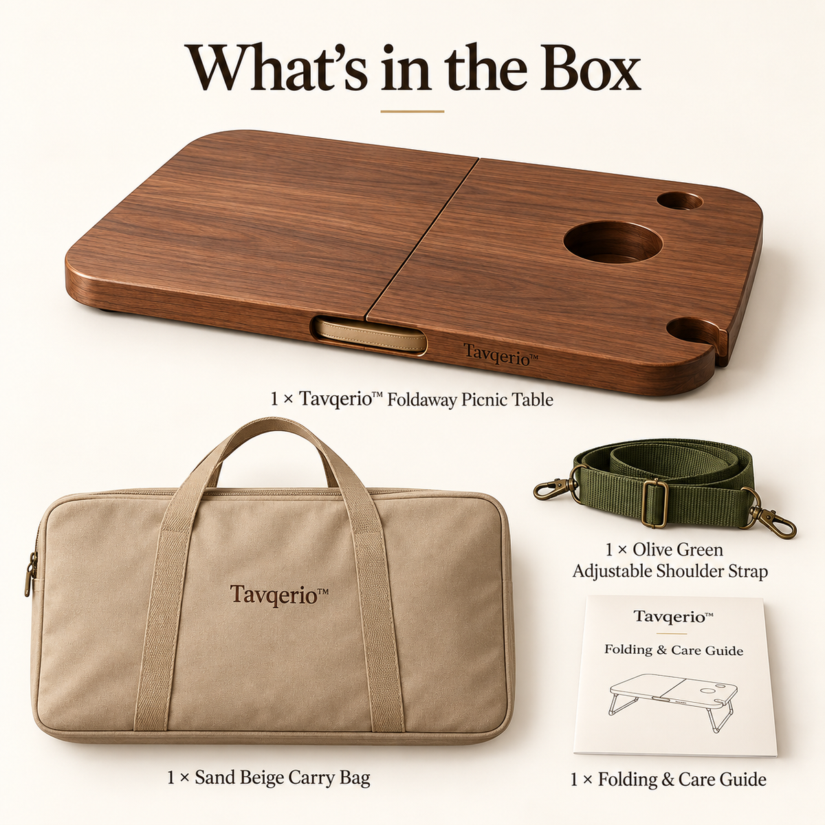 Foldaway Picnic Table